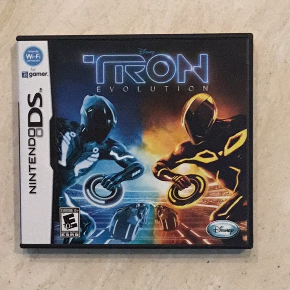Tron Evolution Nintendo DS Game Complete Disney CIB